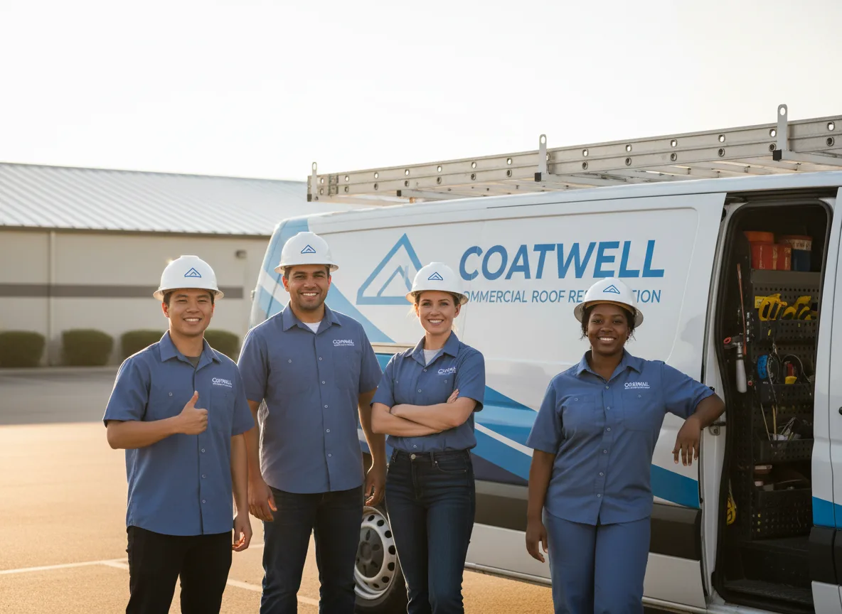 Commercial roof coating company in Whelen Springs, AR